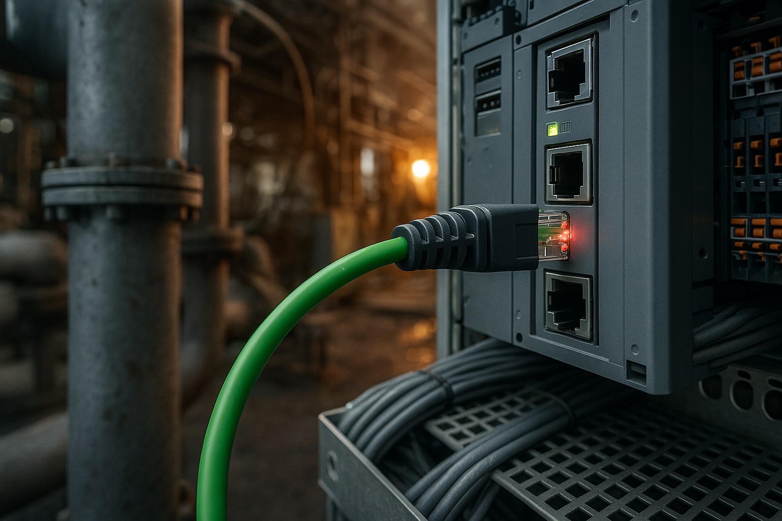 Ethernet industriel : connectivité critique